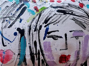 هنر درمانی / نمایشگاه نقاشی / رضا مالکی مژاد - طیف اتیسم ( 17 سال)